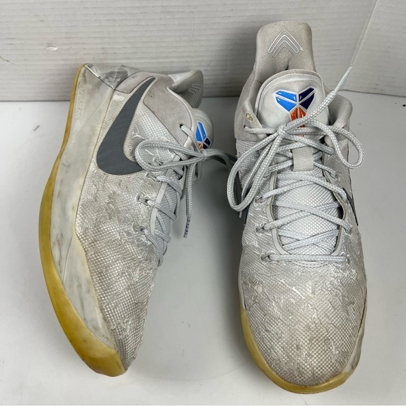 Nike Kobe AD PE DeRozan LA City Of Compton Cool Grey 942301-900 Mens Size 11.5 - Picture 6 of 11
